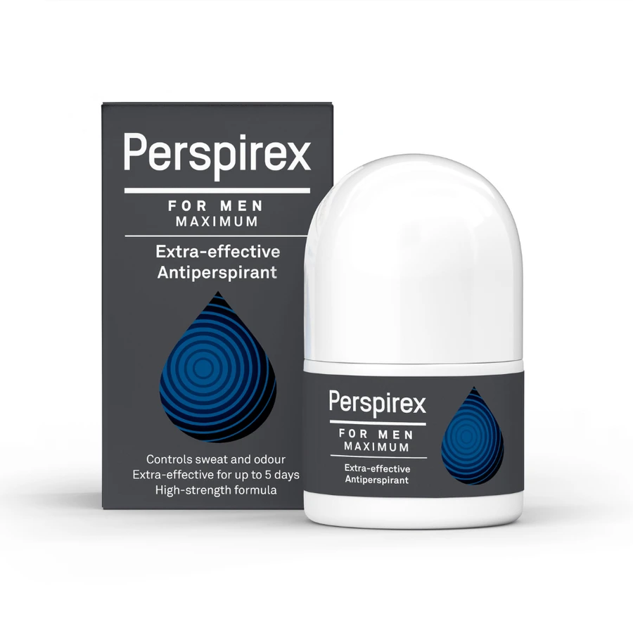 Roll-on anti-transpirant Maximum Men, 20 ml, Perspirex