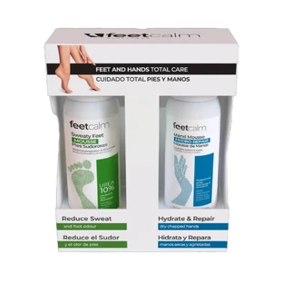 Feet Calm 15% Urea Feuchtigkeitsset für Hände und Füße