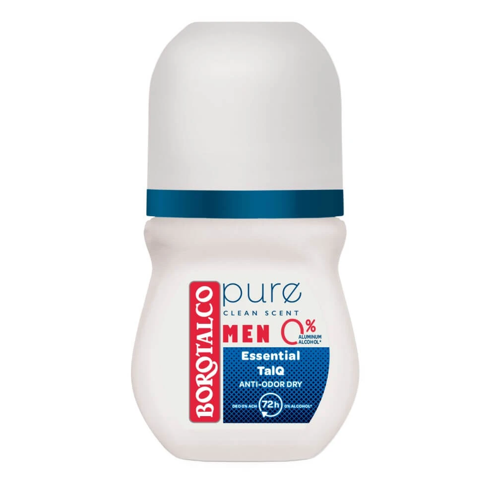 Deo-Roller Roll-on Men, Reiner, sauberer Duft, 50 ml, Talkum