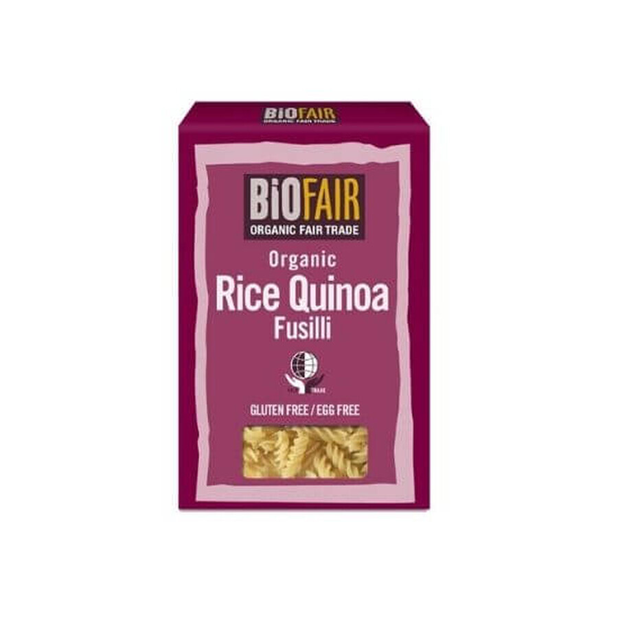 Fusilli din orez si quinoa fara gluten, 250gr, Biofair