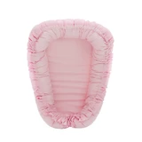 Baby Nest mit Lenkrädern, + 0 Monate, Rosa, Twindeco