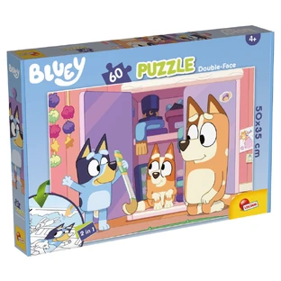 Coloring puzzle maxi, 4 years+, Bluey, 60 pieces, Lisciani