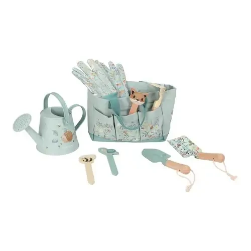 Forest Friends Gartenarbeitsset, ab 3 Jahren, blau, Little Dutch