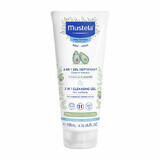 Gel de curatare fara sapun pentru par si corp 2 in 1, 200 ml, Mustela