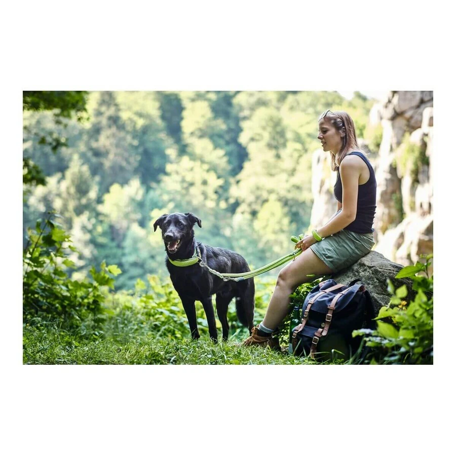 Lesă pentru câine Hunter HILO Turquoise 200 cm
