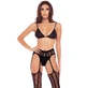 Set intimo René Rofé Nero (S/M)