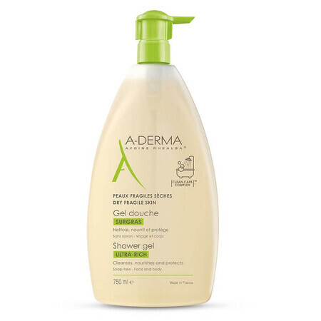 A-Derma Ultra-Rich Duschgel, 750 ml