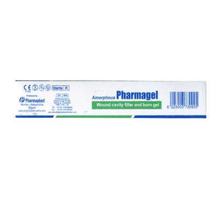 Gel pentru arsuri Pharmagel, 15 ml, Pharmaplast