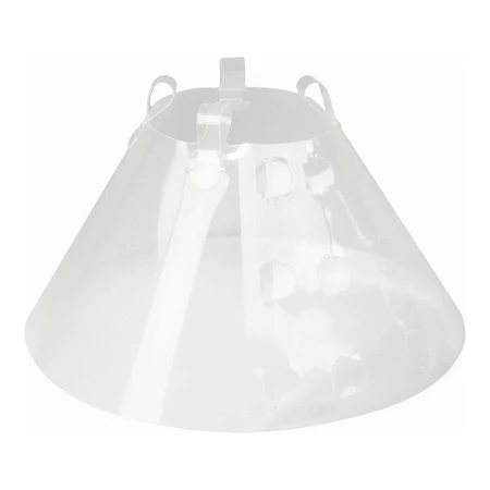 Guler elisabetan pentru câini KVP Betsy Transparent (33-41 cm)