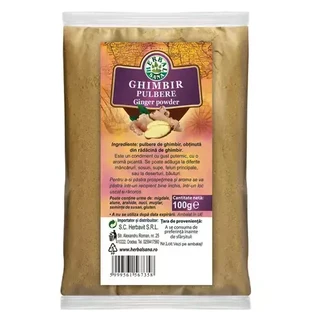 Ingwerpulver, 100 g, Herbal Sana