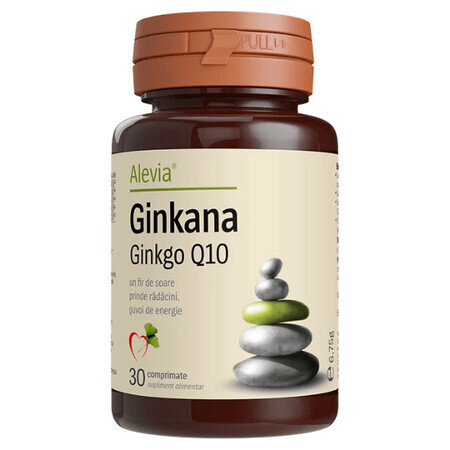 Ginkana Ginkgo Q10, 30 Tabletten, Alevia