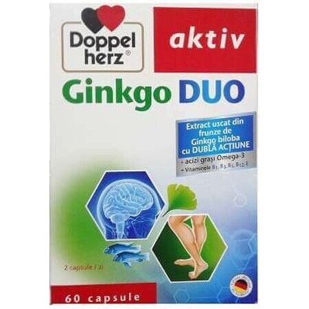 Ginkgo Duo, 60 cps, Doppelherz