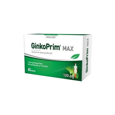 GinkoPrim Max 120mg, 60 Tabletten, Walmark