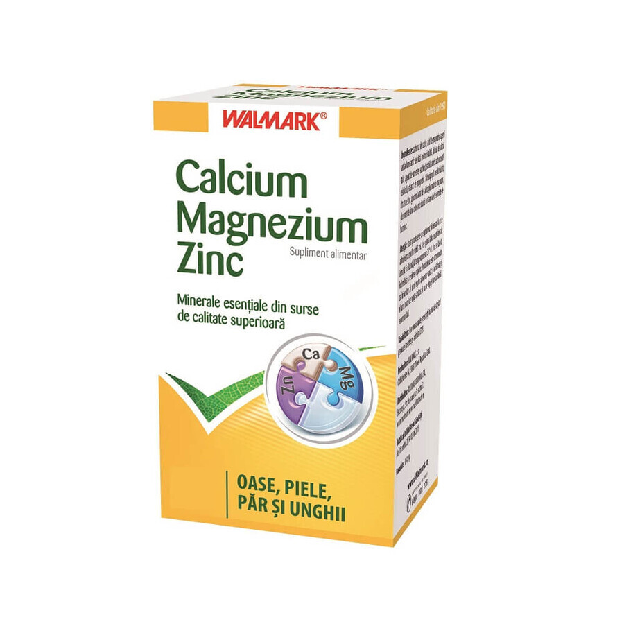 Calcium-Magnesium-Zink, 30 Kapseln, Walmark