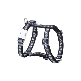 Arnés para perro Dingo Rojo STYLE DIAMOND 45-66 cm Negro 36-59 cm
