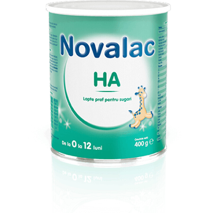 HA Formulă de Lapte praf hipoalergenic, 0-12 luni, 400g, Novalac