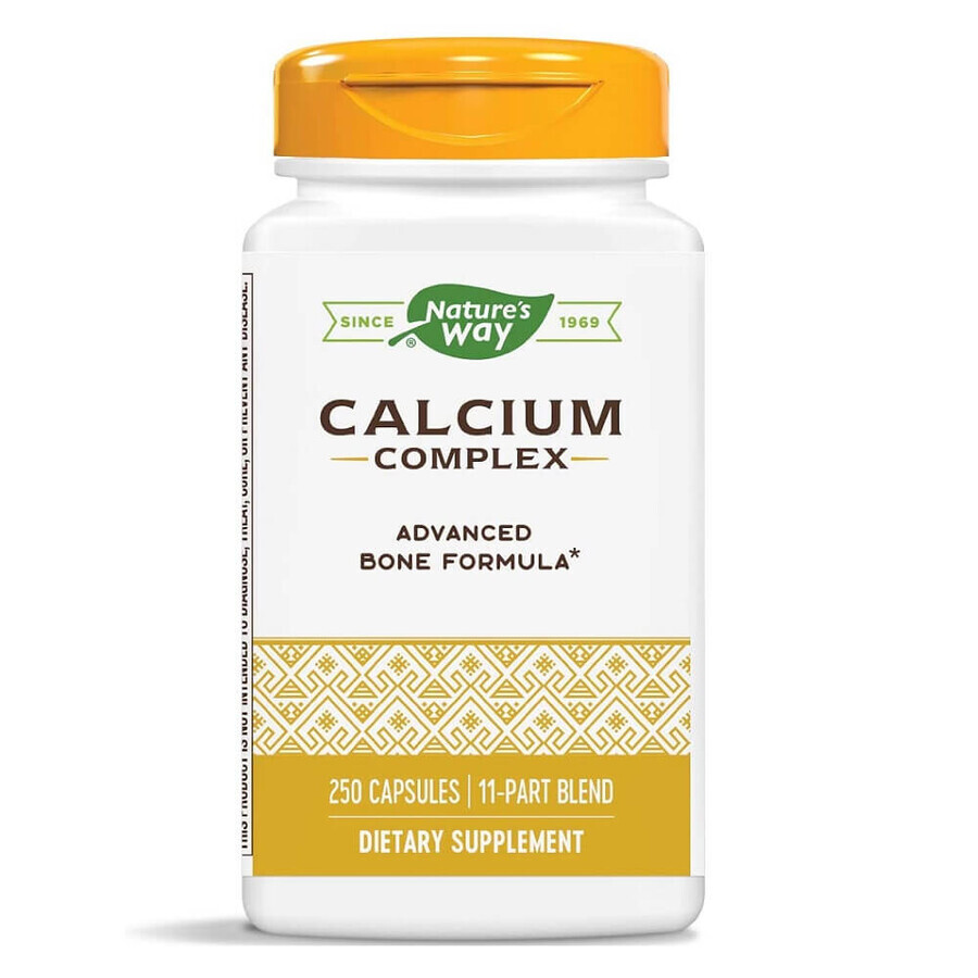 Calcium Complex Bone Formula Natures Way, 100 capsule, Secom