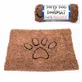 Alfombrilla de microfibra para perros Dog Gone Smart Marrón (89 x 66 cm)