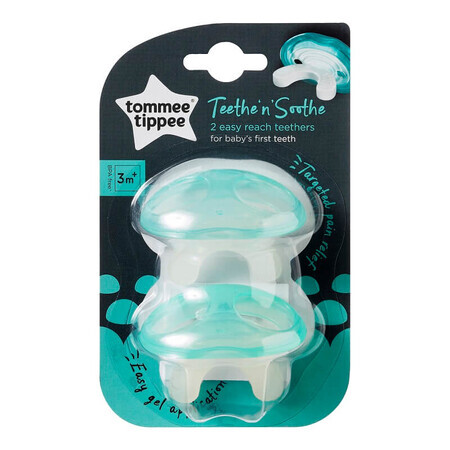 Inel Gingival, +3 luni, albastru, Tommee Tippee