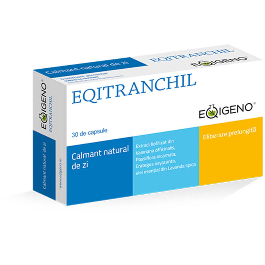 Eqitranchil natural day soother, 30 capsules, Eqigeno