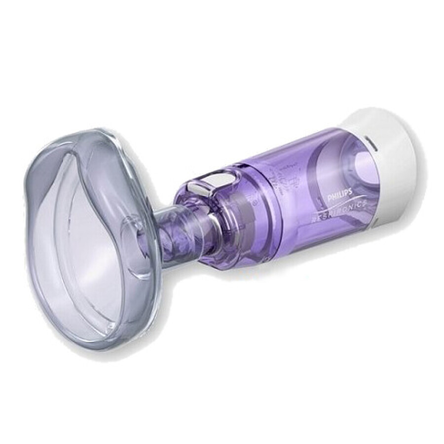 Inhalationskammer mit Ventil, Optichamber Diamond Respironics, Philips