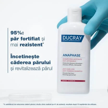 Sampon complementar impotriva caderii parului Anaphase, 200 ml, Ducray