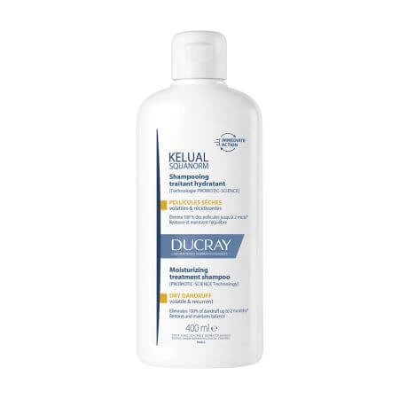 Kelual Squanorm Trockene Schuppen Shampoo, 400 ml, Ducray