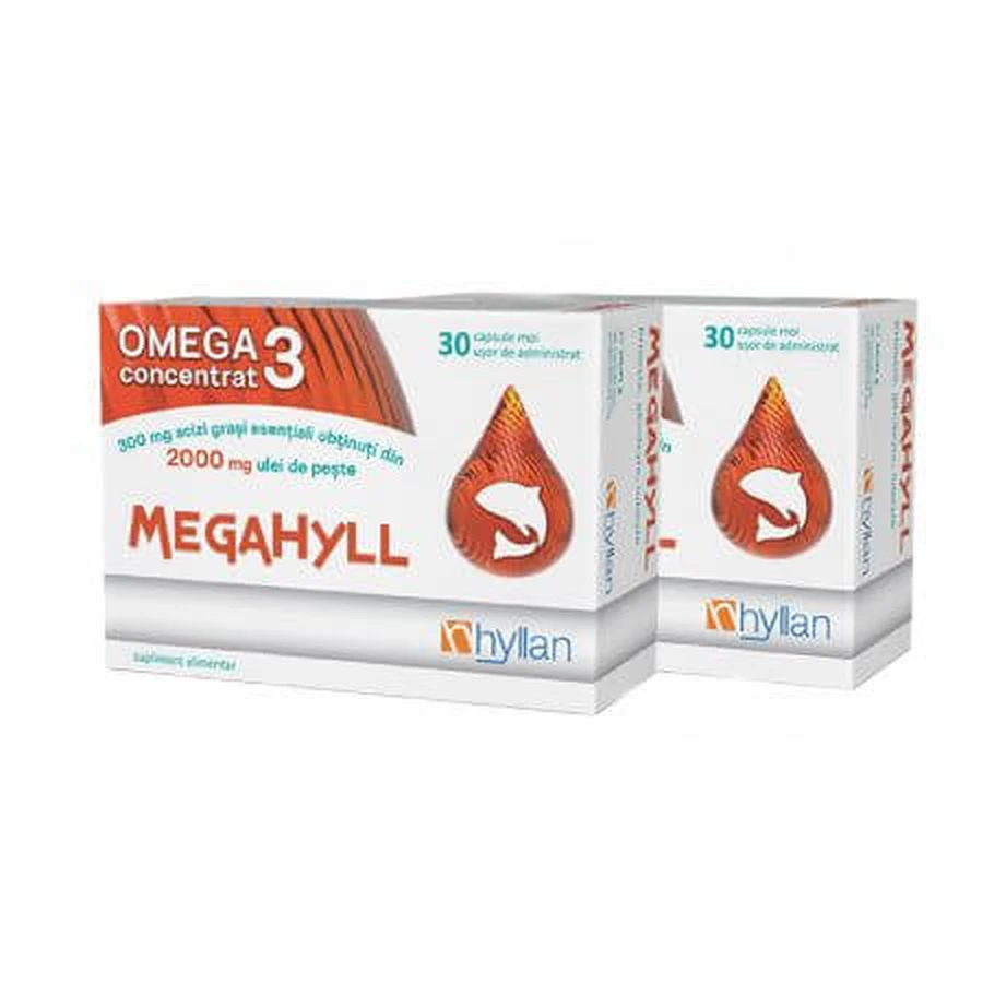 Megahyll Packung, 30+30 Kapseln, Hyllan