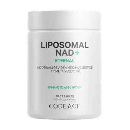 NAD+ Eternal liposomal CodeAge, 60 Kapseln, GNC