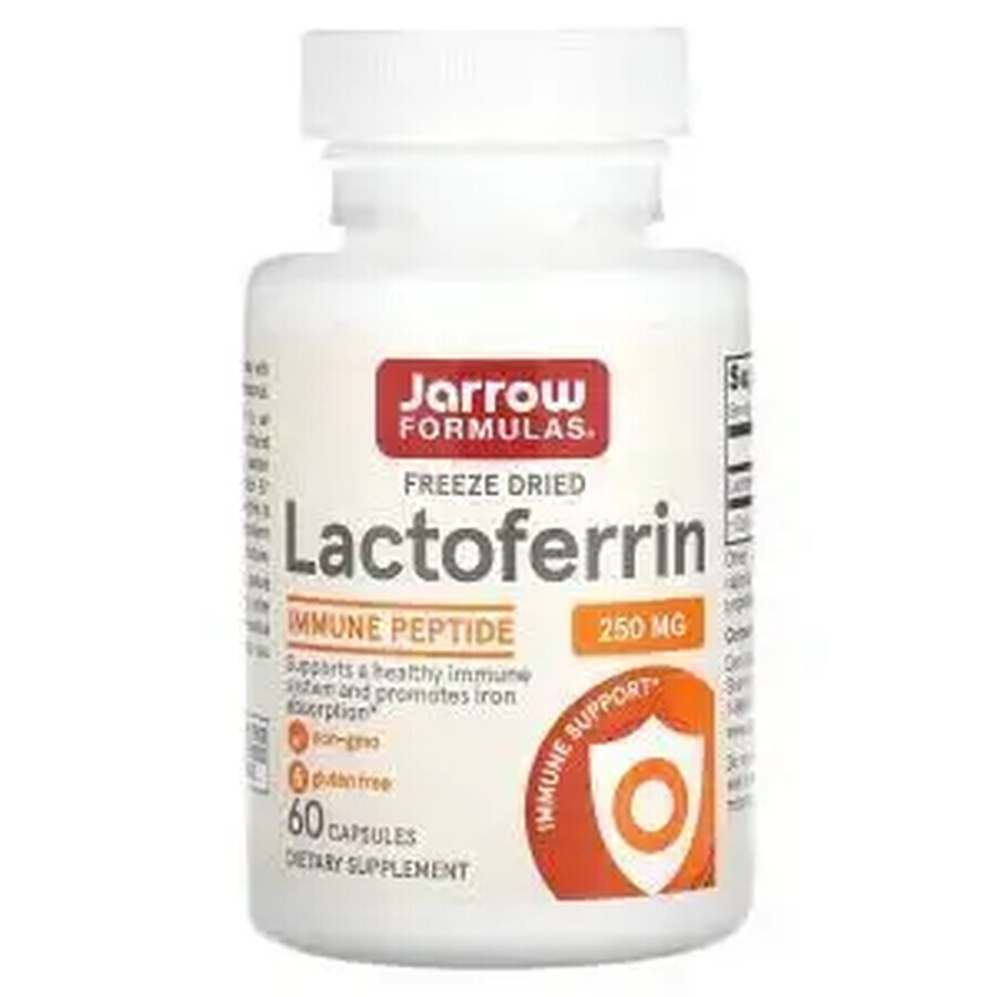 Lactoferrin 250mg, 60 capsules, Jarrow Formulas