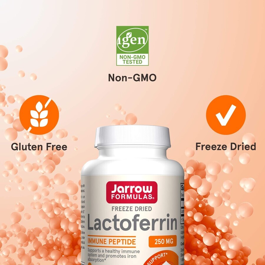 Lactoferrin 250mg, 60 capsules, Jarrow Formulas