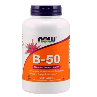 Now Foods, Vitamin B-50, 250 Tabletten