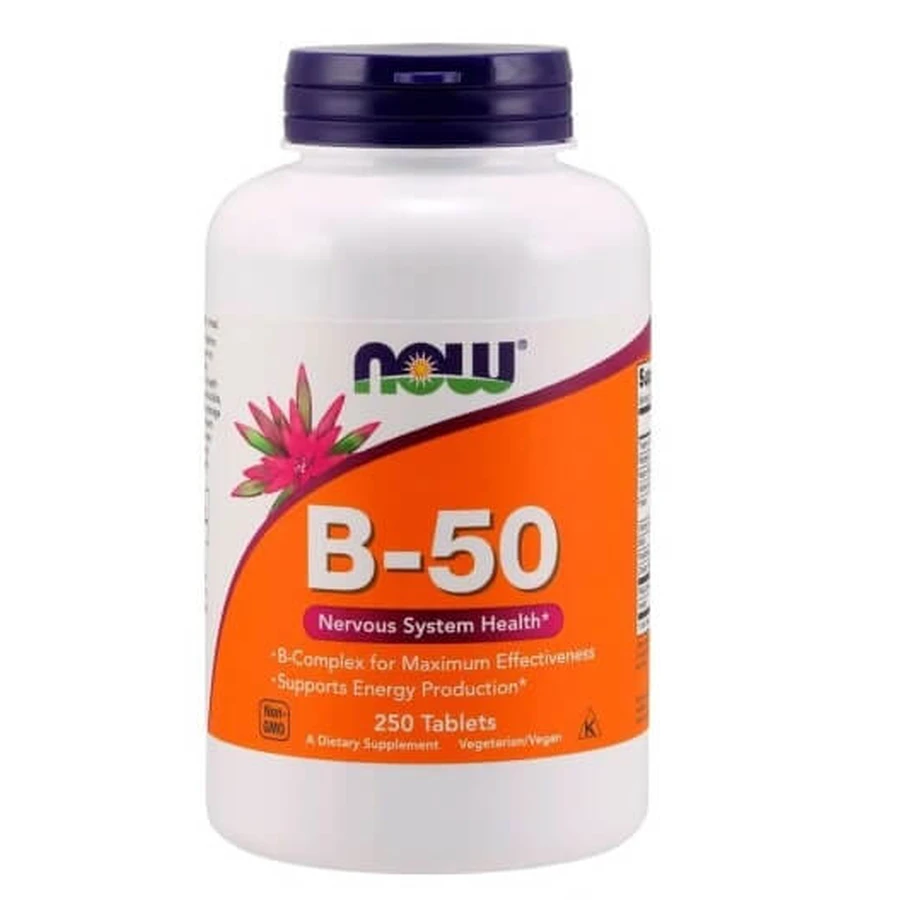 Now Foods, Vitamin B-50, 250 Tabletten