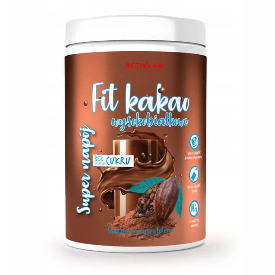 ActivLab Fit High-Protein Kakao ohne Zucker, 500 g