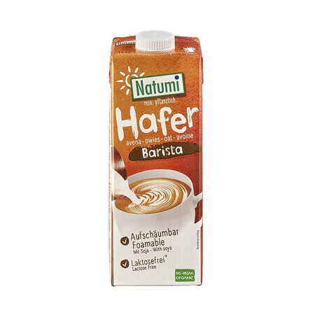 Bio-Hafermilch für Kaffee, 1 L, Natumi