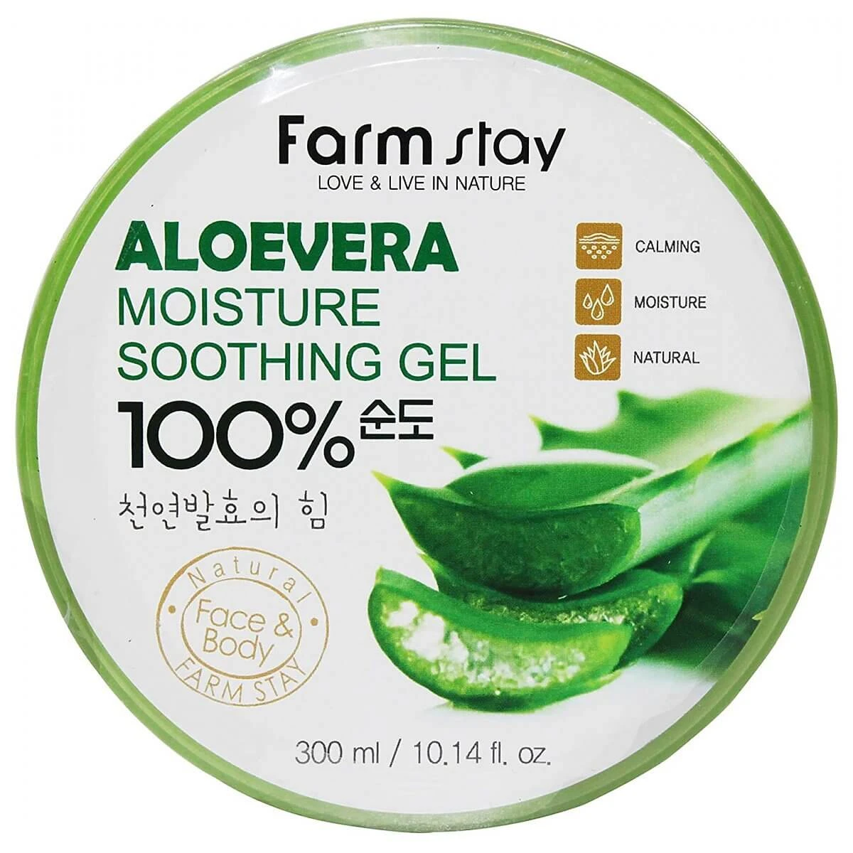 FarmStay Koreanisches Aloe-Vera-Gel, 300 ml