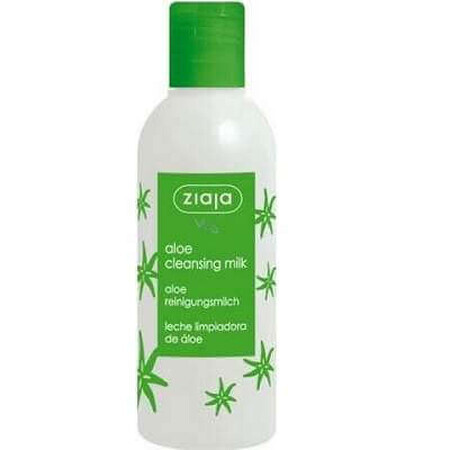 Lapte de curatare cu extract de aloe vera, 200 ml, Ziaja