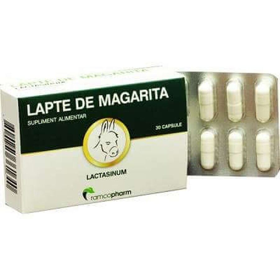 Lapte de măgăriță, pentru adulți, 30 cps, Ramcopharm