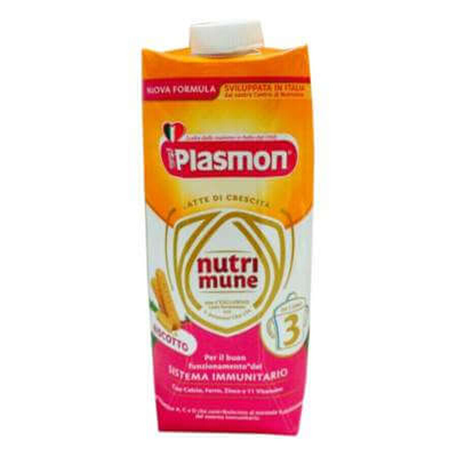 Lapte lichid cu biscuiți David, +1 an, 500 ml, Plasmon