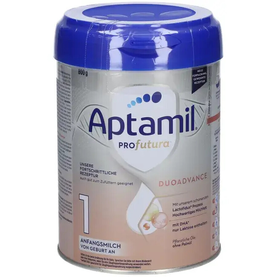 Lapte praf Aptamil ProFutura 1, 800g, 0-6 luni, Nutricia