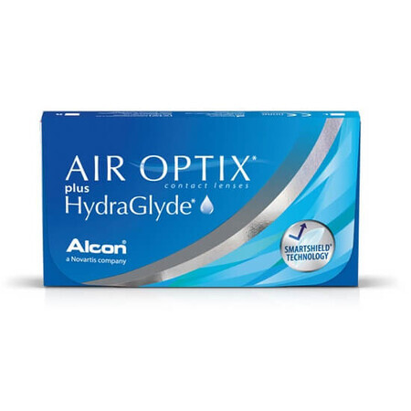Kontaktlinsen -2.50 Air Optix Plus Hydraglyde, 6 Stück, Alcon