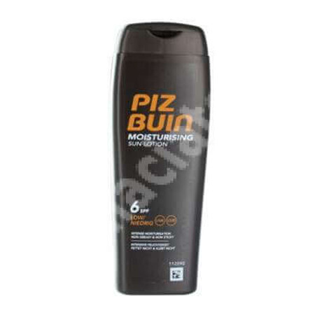 Loțiune hidratantă pentru expunerea la soare SPF 6, 200 ml, Piz Buin