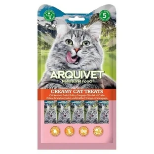 Snack pentru pisici Arquivet Creamy Cat Treats Pui