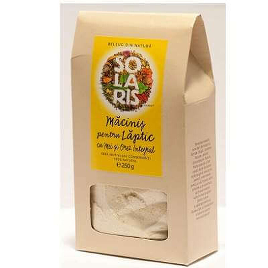Macinis für Milch mit Hirse und braunem Reis, 250 g, Solaris