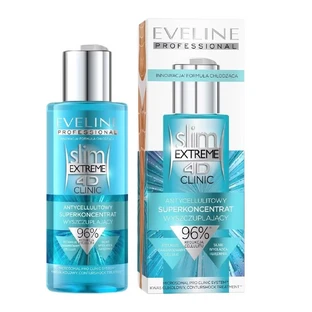 Eveline Cosmetics Slim Extreme 4D Clinic Concentré super amincissant anti-cellulite, 150 ml