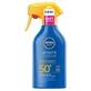 Spray Hidratante SPF50+ Protect & Moisture Sun, 270 ml, Nivea