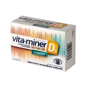 Vita-Miner Senior D3 + Lutein, 60 Tabletten