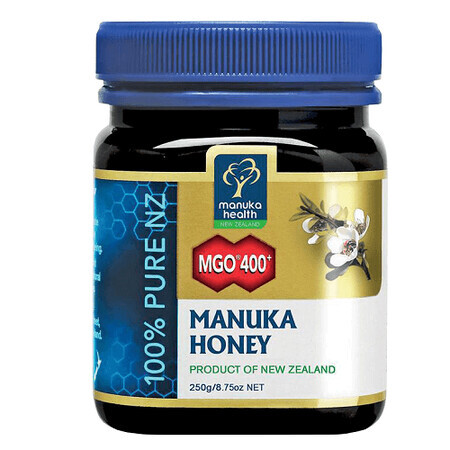 Manuka miere MGO 400, 250g, Manuka Healt