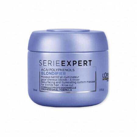 Mască regenerantă pentru păr blond, Blondifier, Serie Expert, 75 ml, L'Oreal Professionnel