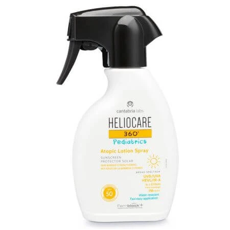 Heliocare 360 Pediatrics SPF 50 Kinder-Sonnenschutz-Spray-Lotion, 250 ml, Cantabria Labs